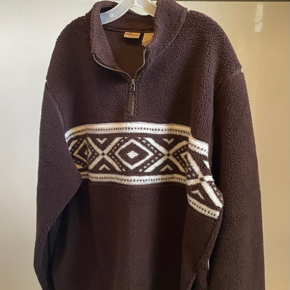 Rough Hewn Men's XXL Quarter Zip Sweater